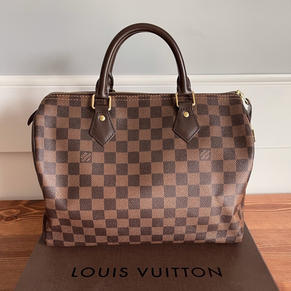 Louis Vuitton Speedy 30 Damier Ebene